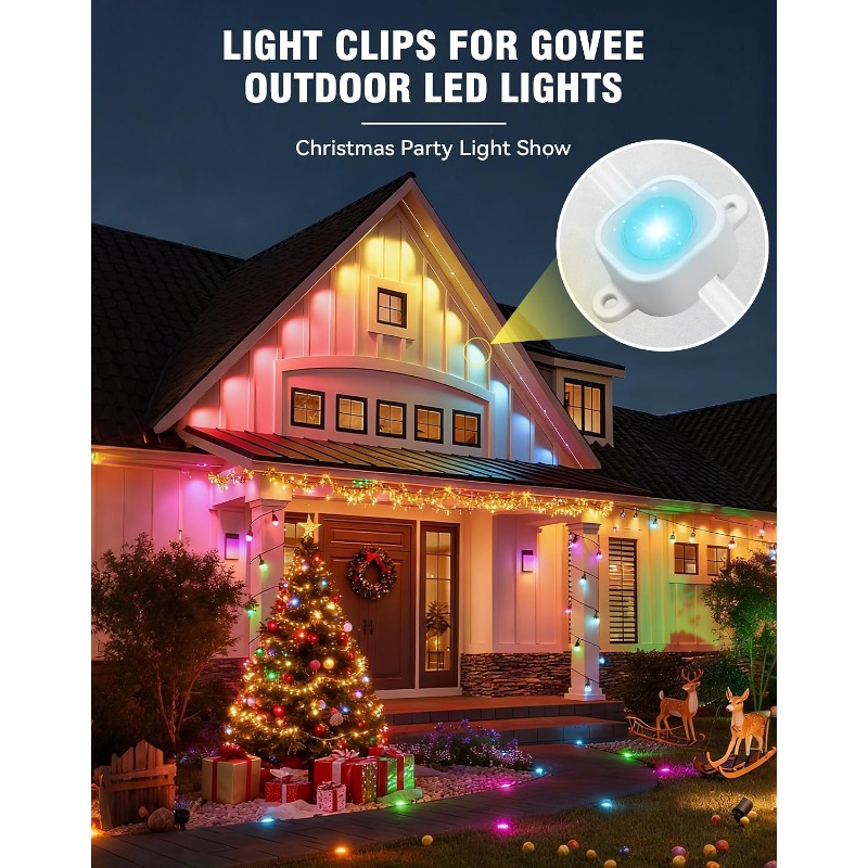 200 buah Klip Lampu Luar Ruang - Outdoor Lighting Govee ulasan dan harga