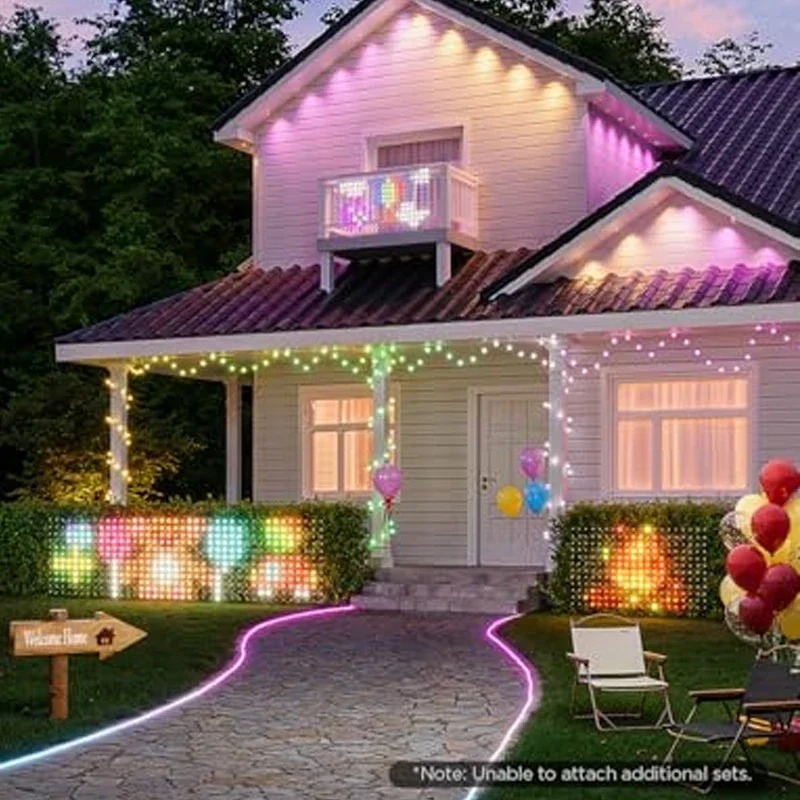 Lampu Jaring Pintar untuk Luar - Outdoor Lighting Grid Screen ulasan dan harga