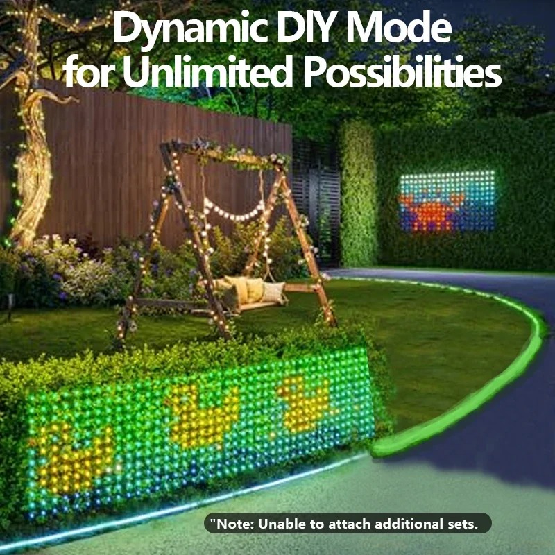 Lampu Jaring Pintar untuk Luar - Outdoor Lighting Grid Screen ulasan dan harga