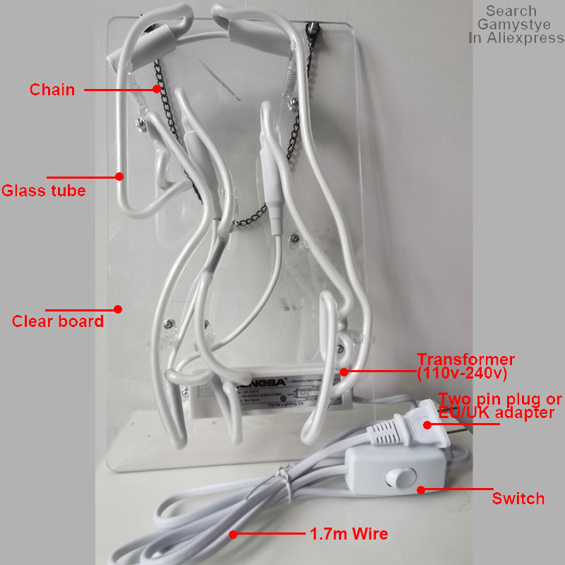 Lampu tanda Neon Ramen Jepang  - Outdoor Lighting Japan ulasan dan harga