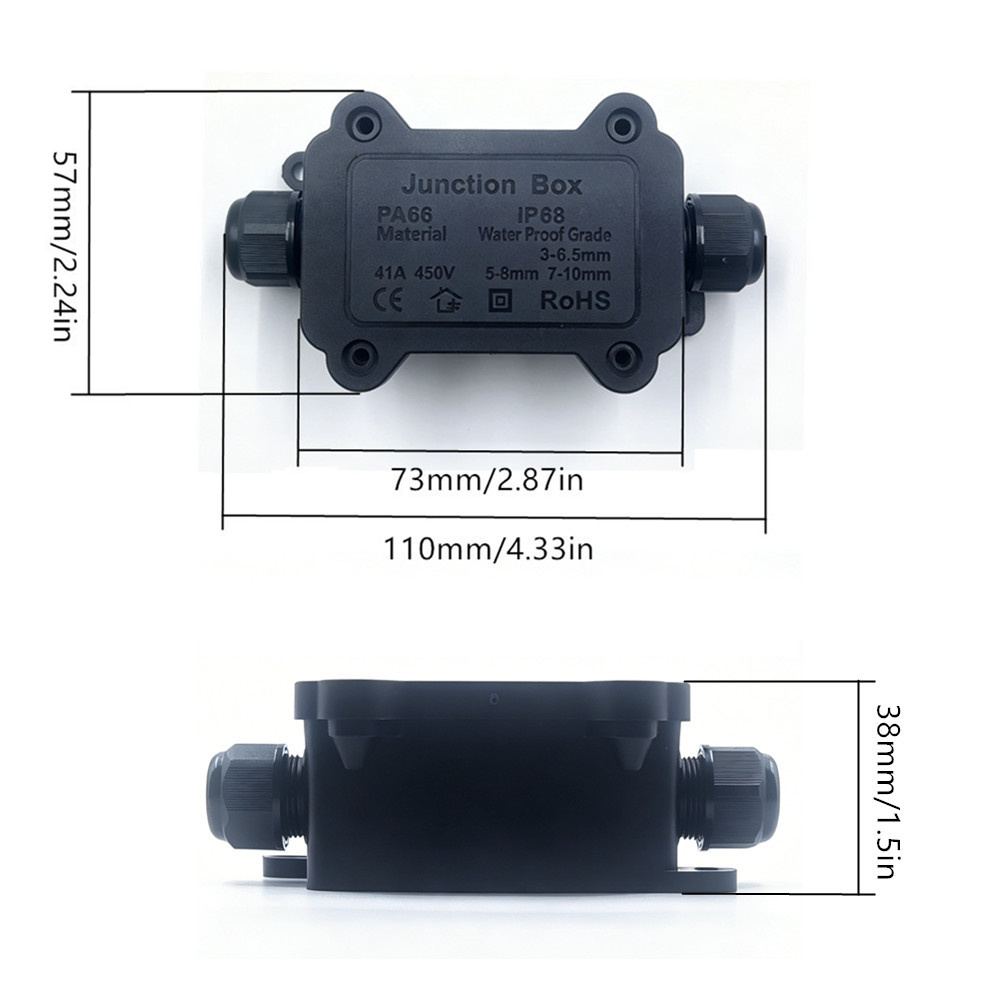 Kotak Sambungan Tahan Air IP68 - Outdoor Lighting Wire Connectors ulasan dan harga