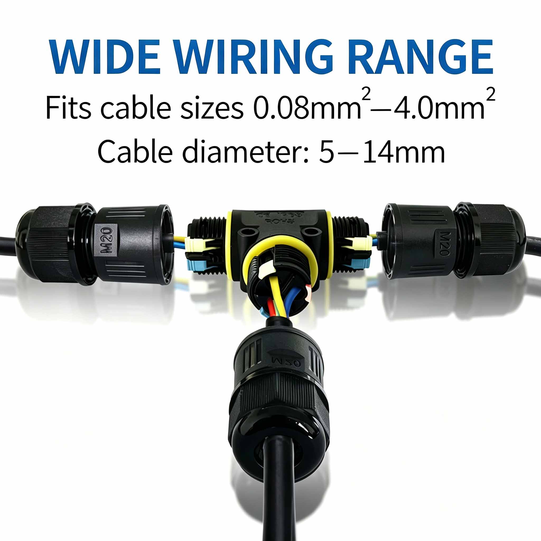 Konektor Kabel Tipe T Tahan Ai - Outdoor Lighting Wire Connectors ulasan dan harga