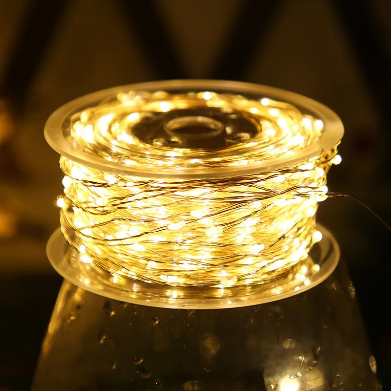 Lampu setrip kawat tembaga LED - Outdoor Lighting No Wiring ulasan dan harga