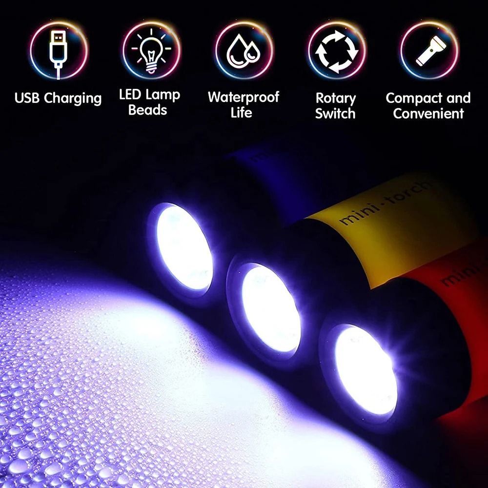 Senter Mini Camping Isi Ulang  - Outdoor Lighting Setup ulasan dan harga