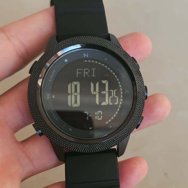 Jam Tangan Olahraga Digital No - Outdoor Lighting For Steps ulasan dan harga