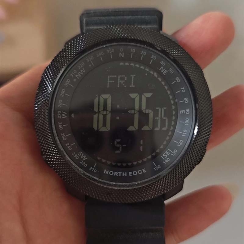 Jam Tangan Olahraga Digital No - Outdoor Lighting For Steps ulasan dan harga