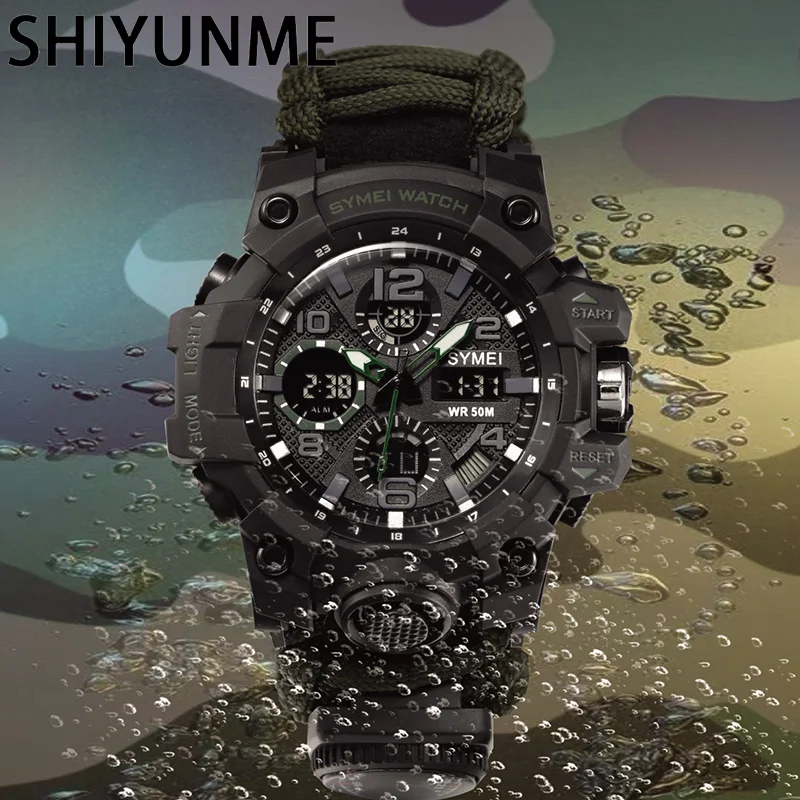 SHIYUNME Jam Tangan Pria Berta - Outdoor Lighting Timer ulasan dan harga