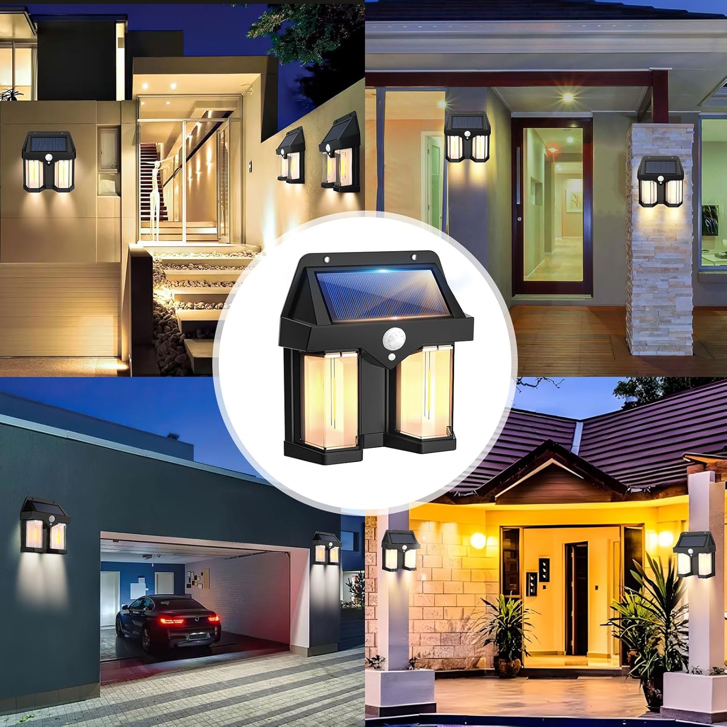 Lampu Dinding Tenaga Surya Vin - Outdoor Lighting No Wiring ulasan dan harga