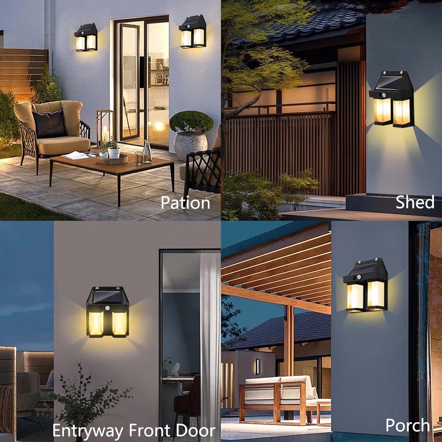 Lampu Dinding Tenaga Surya Vin - Outdoor Lighting No Wiring ulasan dan harga
