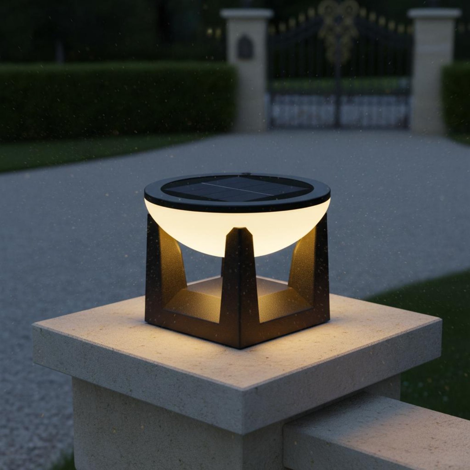 Lampu Tiang Tenaga Surya Mudah - Outdoor Lighting Traditional ulasan dan harga