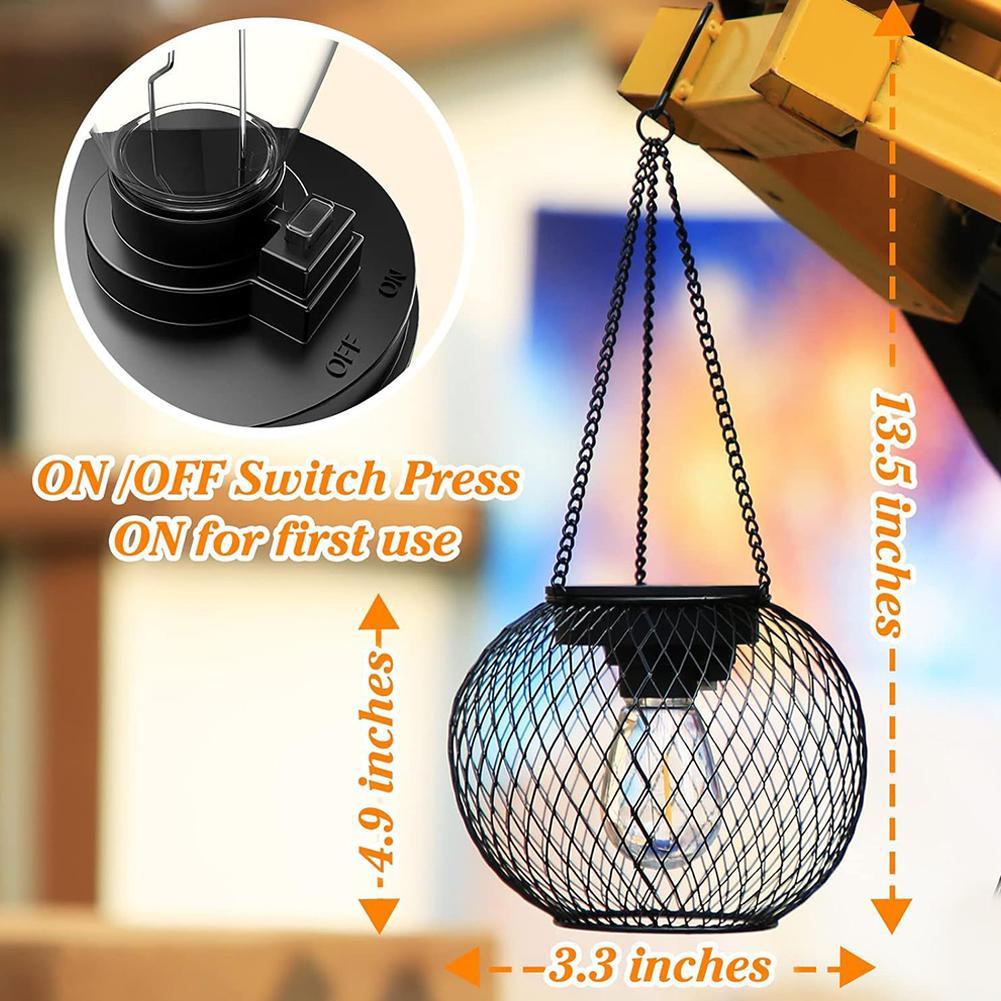 Lampu Lentera Surya Gantung Re - Outdoor Lighting Grid Screen ulasan dan harga