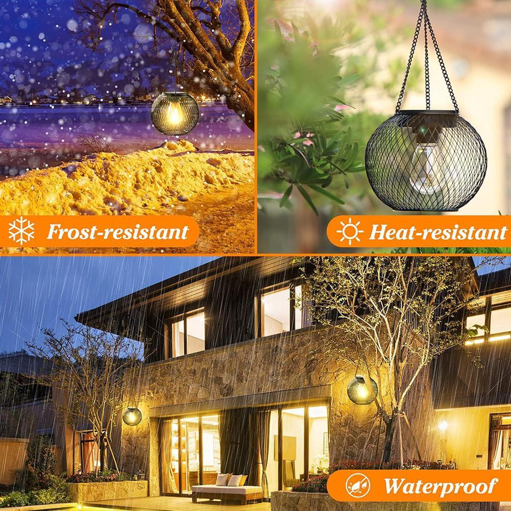 Lampu Lentera Surya Gantung Re - Outdoor Lighting Grid Screen ulasan dan harga
