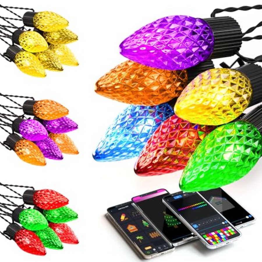 Lampu Natal luar ruangan, kawa - Outdoor Lighting No Wiring ulasan dan harga