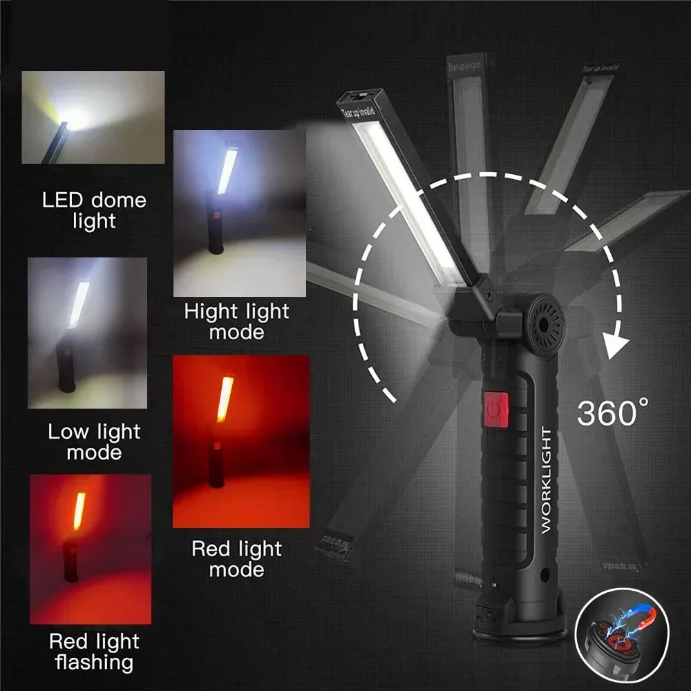 Lampu Inspeksi Senter LED COB  - Outdoor Lighting Bollards ulasan dan harga