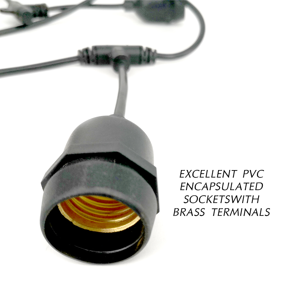 10/20/30M E27 Kelas Komersial  - Outdoor Lighting No Wiring ulasan dan harga