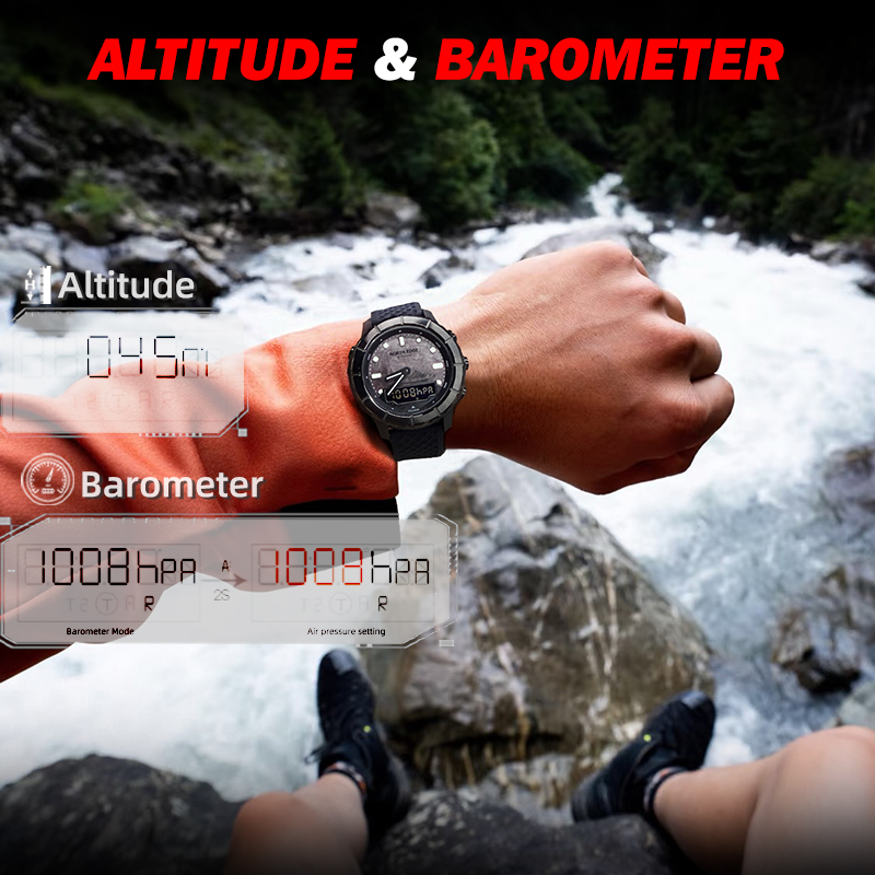 NORTH EDGE THARSIS Jam Tangan  - Outdoor Lighting Timer ulasan dan harga