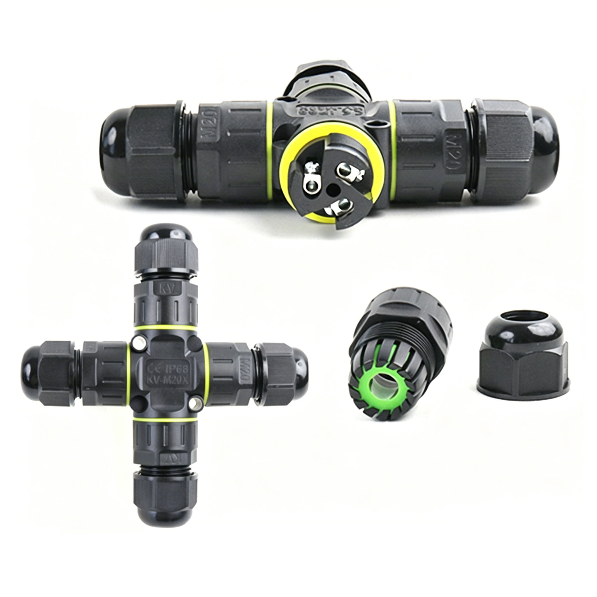 Konektor Tahan Air IP68 4 Arah - Outdoor Lighting Wire Connectors ulasan dan harga