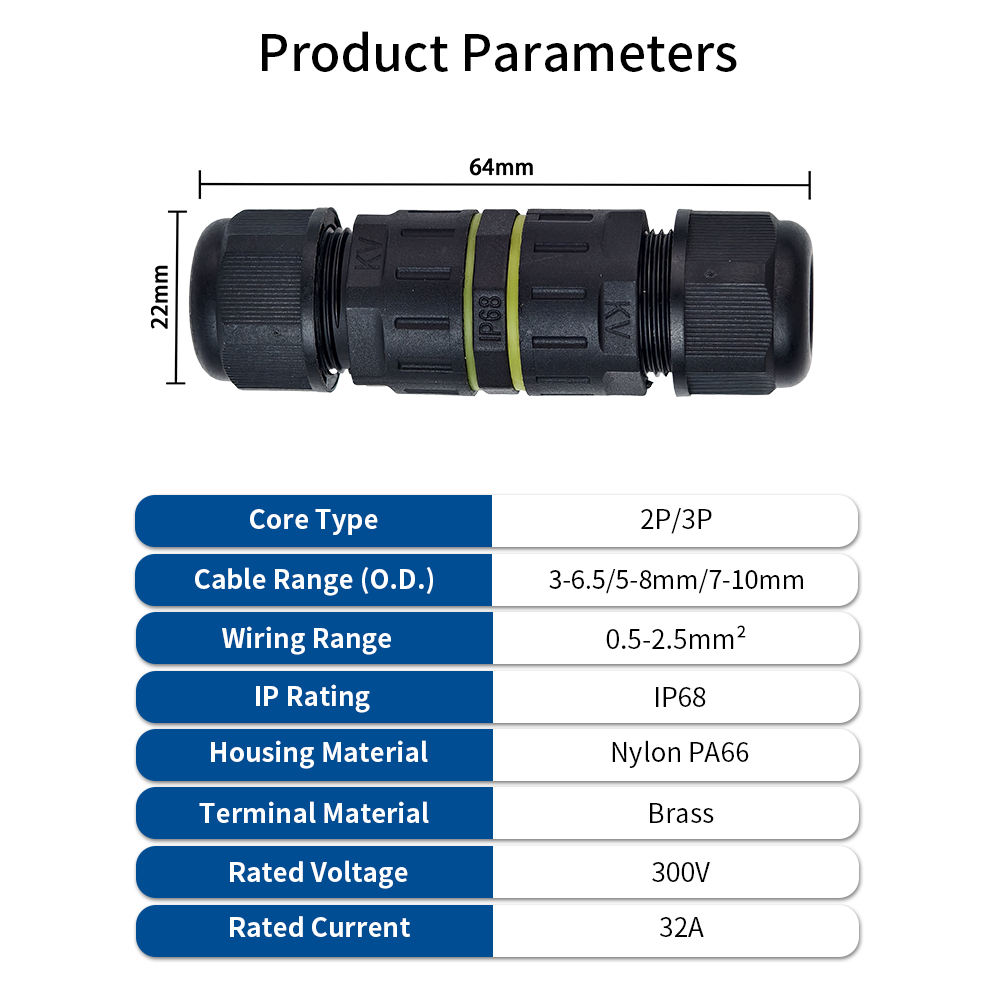 Konektor Kabel Inline Mini Tah - Outdoor Lighting Wire Connectors ulasan dan harga