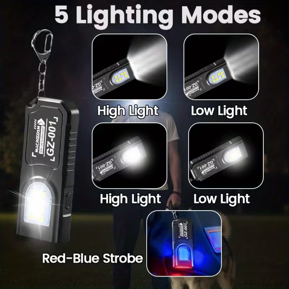 Senter Gantungan Kunci LED COB - Outdoor Lighting Bollards ulasan dan harga