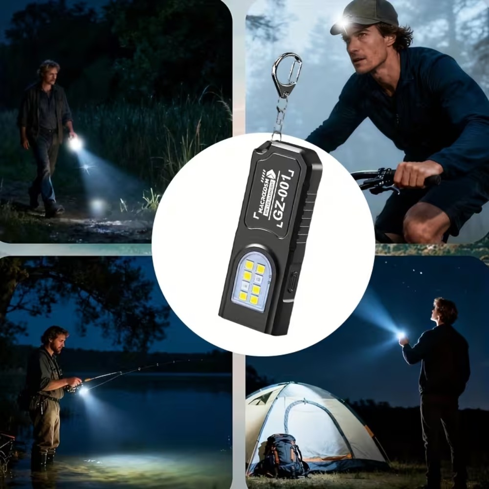 Senter Gantungan Kunci LED COB - Outdoor Lighting Bollards ulasan dan harga